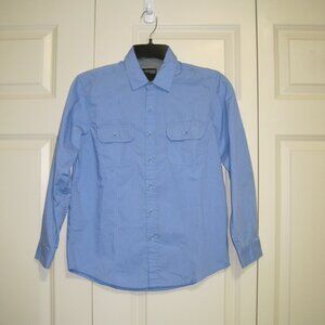 Drill clothing button down shirt sz M